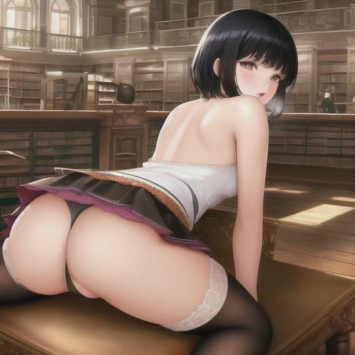 サンプル画像3:黒髪おかっぱちゃんのどこでも露出！！(まんまんちん) [d_414619]