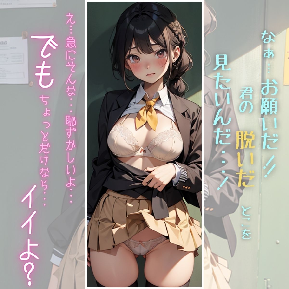 サンプル画像1:頼まれたら「いや」と言えない放課後ハレンチ女子校生(ぱむ森ぱぬ夜) [d_414702]