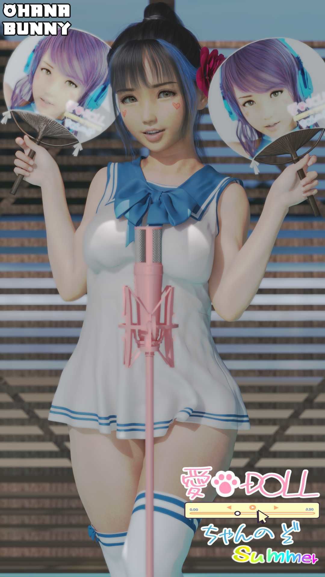 サンプル画像2:愛DOLLちゃんのぞ Summer(OhanaBunny) [d_414725]