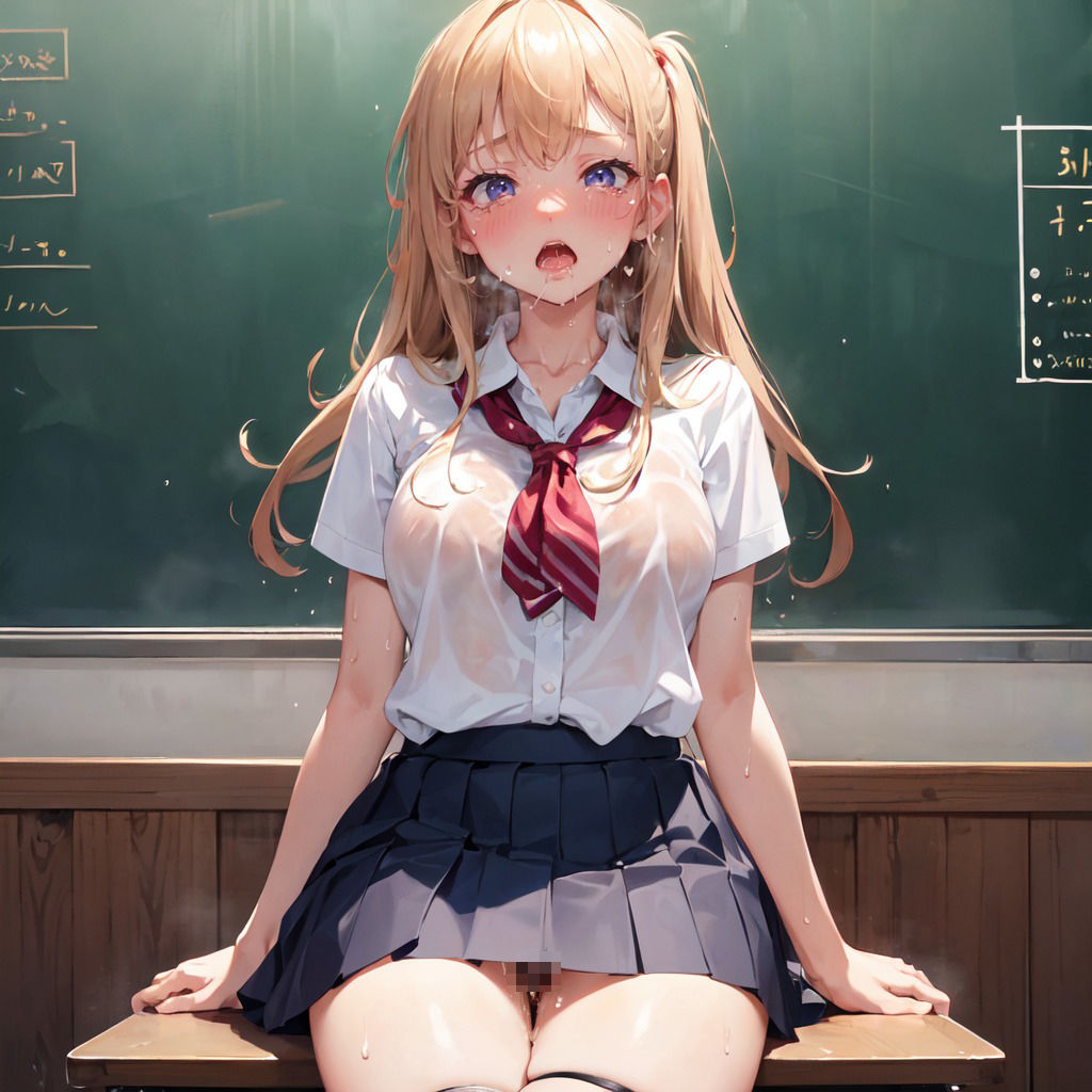 サンプル画像1:性教育のモデル教材にされた女の子 連続絶頂実技試験(ANAGO) [d_414740]