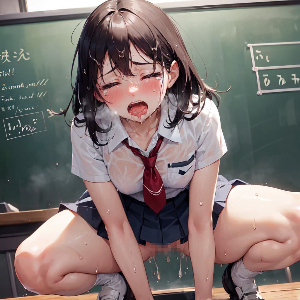 サンプル画像5:性教育のモデル教材にされた女の子 連続絶頂実技試験(ANAGO) [d_414740]