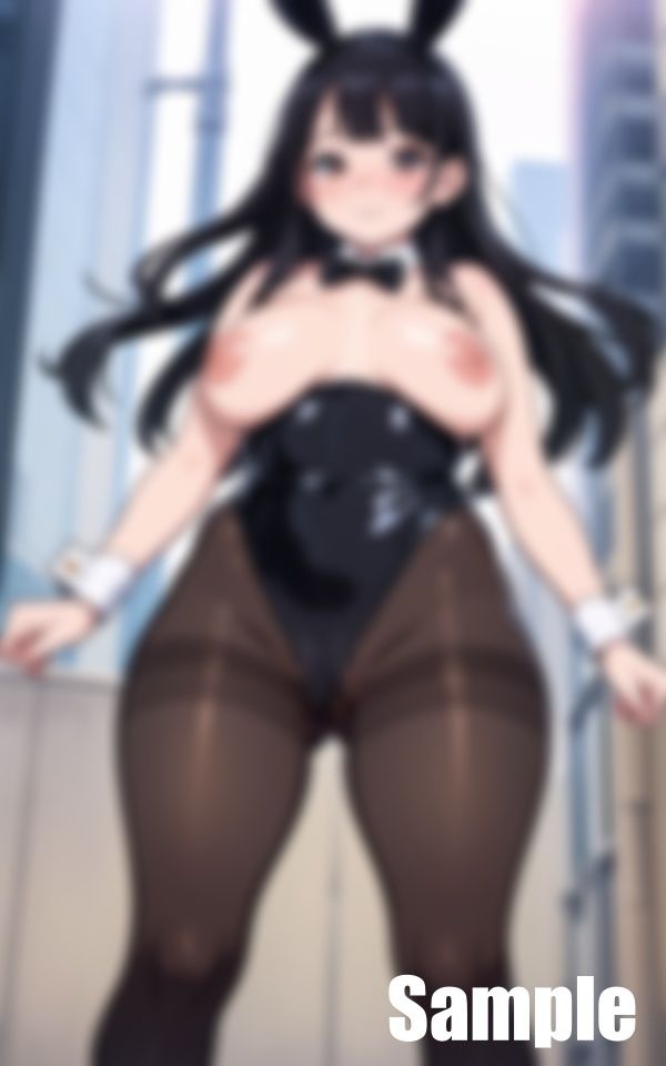 サンプル画像3:ぽっちゃりバニーガール(にゃっと) [d_414786]