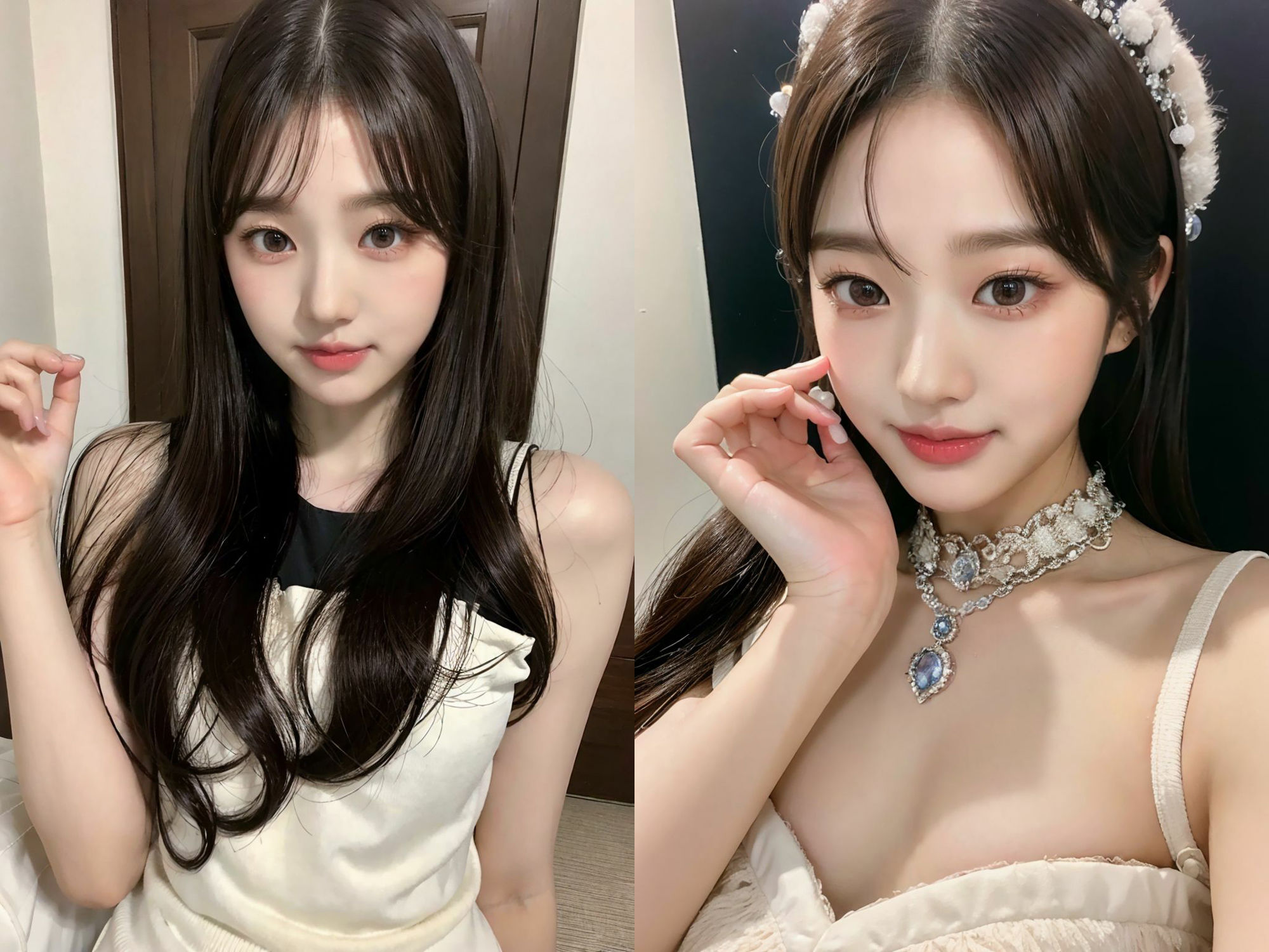 サンプル画像1:S級美女ヌード写真集(AI美女シークレット) [d_414801]