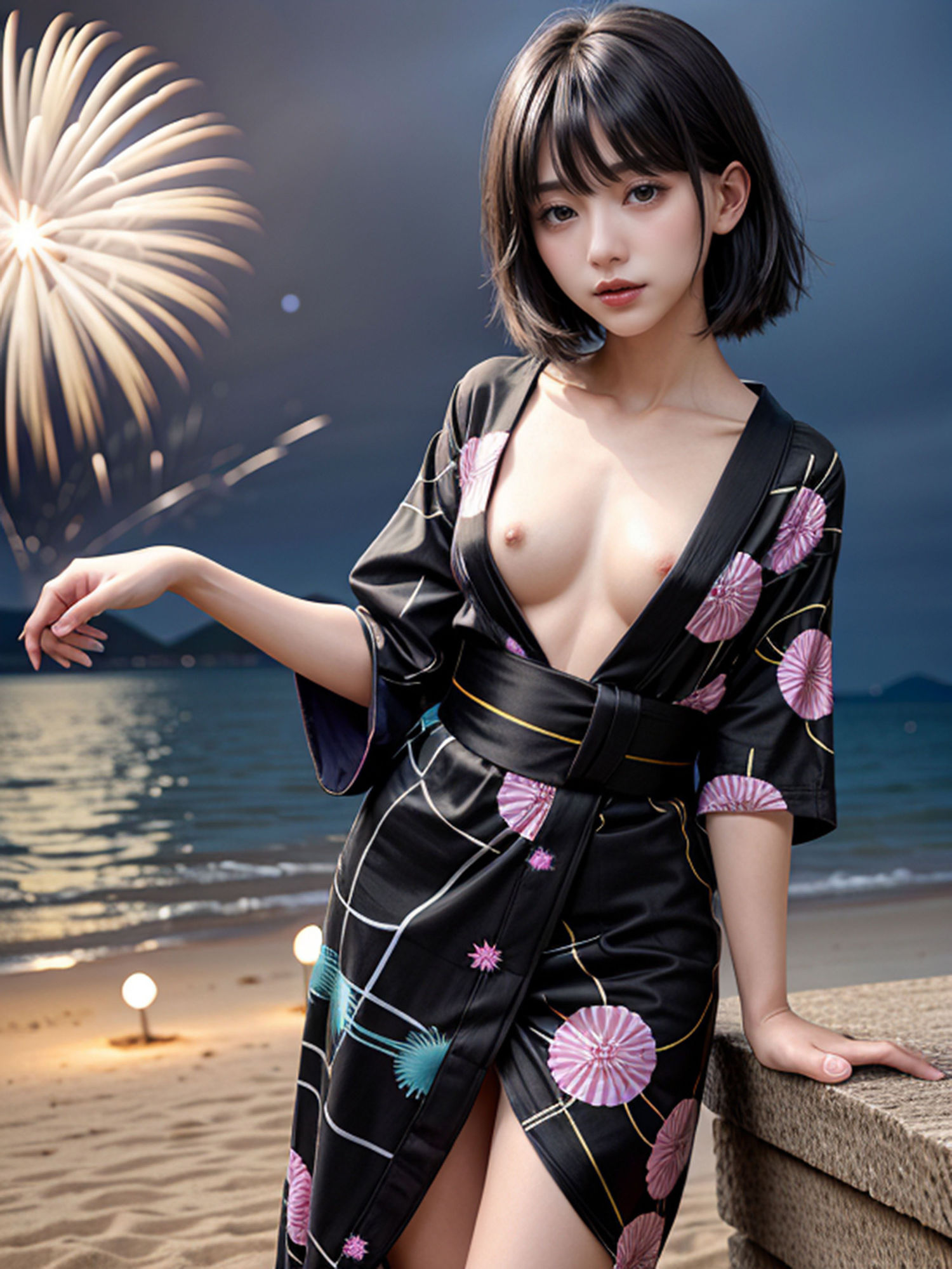 サンプル画像1:浴衣(Liyu(りゆ)) [d_414866]