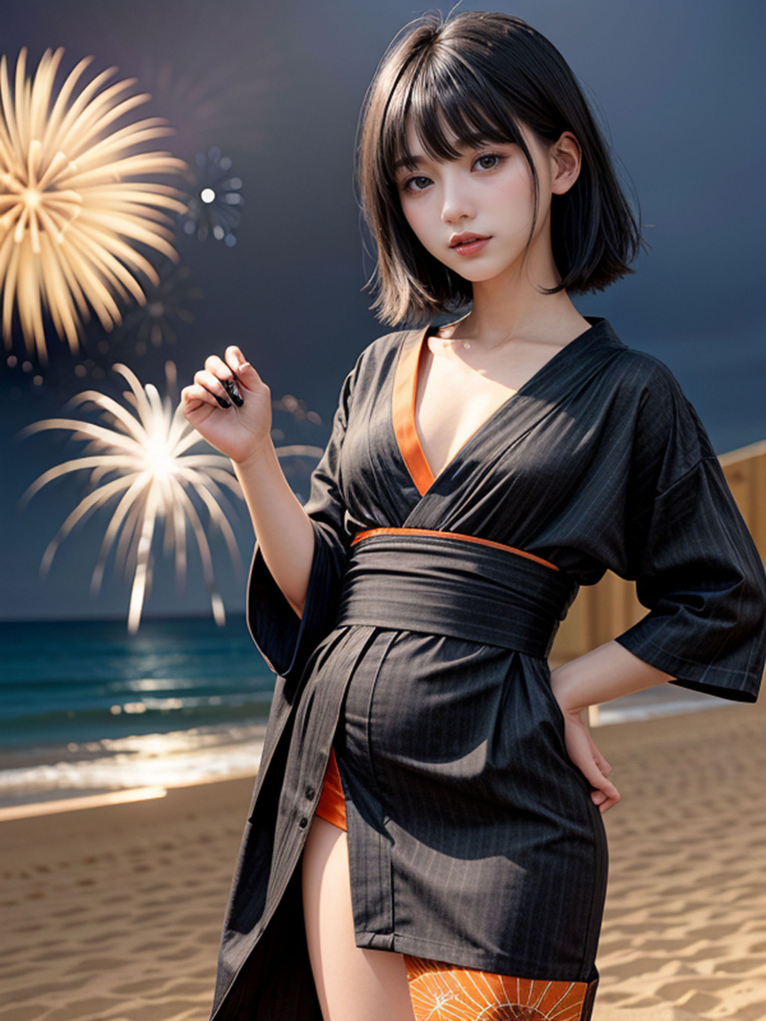 サンプル画像2:浴衣(Liyu(りゆ)) [d_414866]