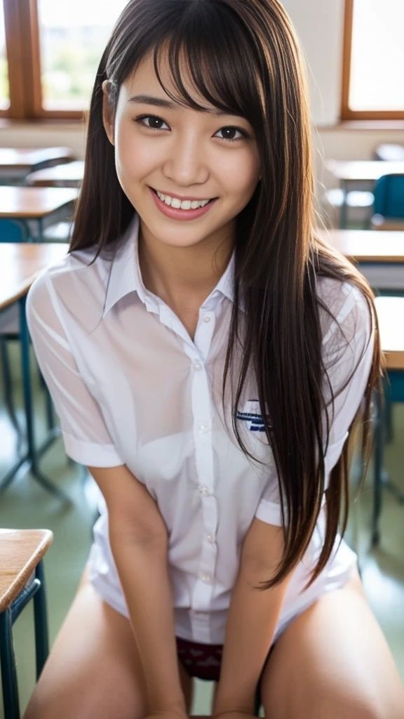 サンプル画像1:AI写真集グラビア22禁断の女子学生5:未来のレンズが覗く裏側300P(AIグラビアプロデューサー) [d_414894]