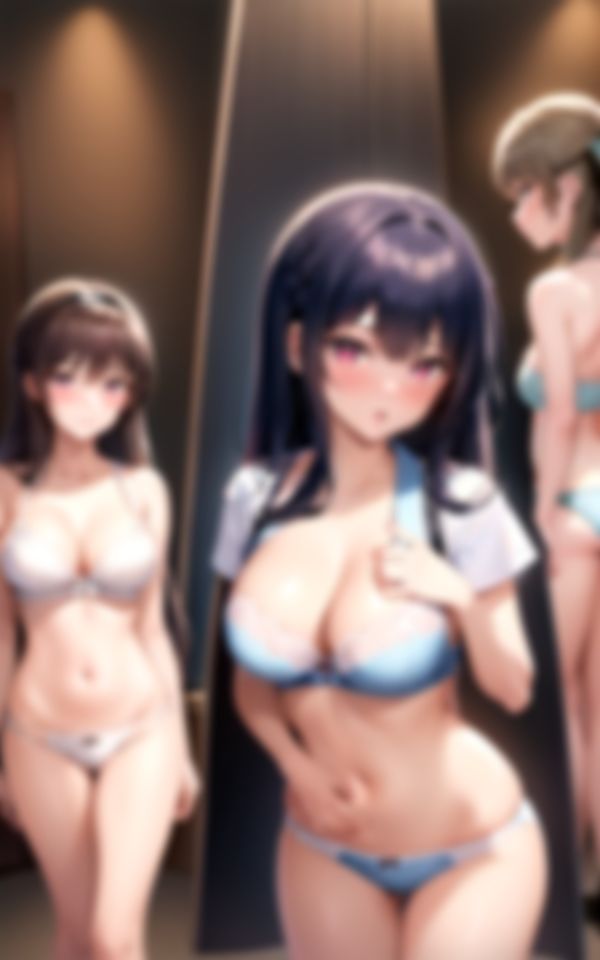 サンプル画像5:僕の初めてのエッチは世話好きの年上幼馴染達との3Pでした(淫乱の湖) [d_414897]