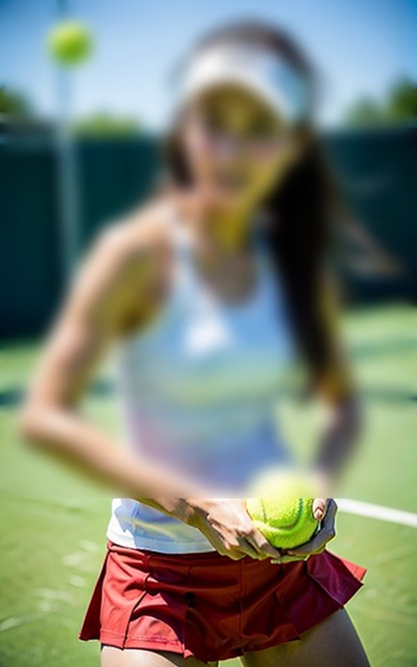 サンプル画像1:テニス選手×ポロリ乳〜下半身の締まった215人〜(近親美女クラブ) [d_414911]