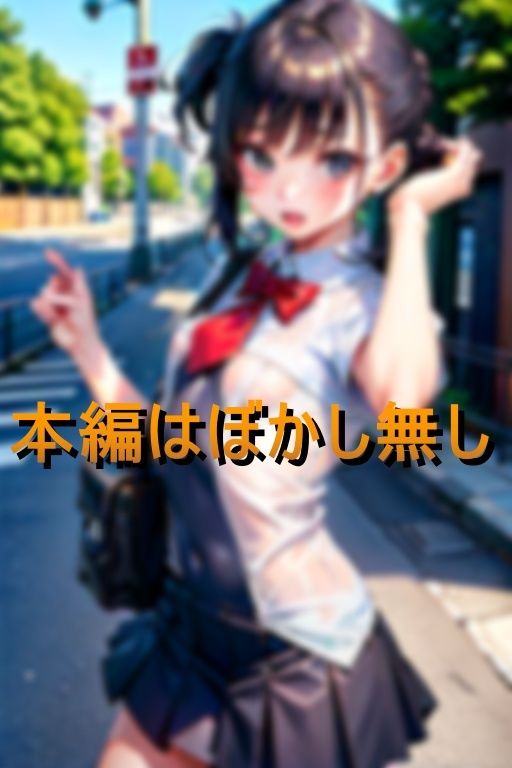 サンプル画像1:課外活動はマンチラ野外露出(えろりんちゃん) [d_414922]