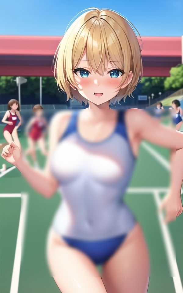 サンプル画像1:このユニフォーム、なんだかエッチ過ぎませんか？(AIもてなす工房) [d_415029]