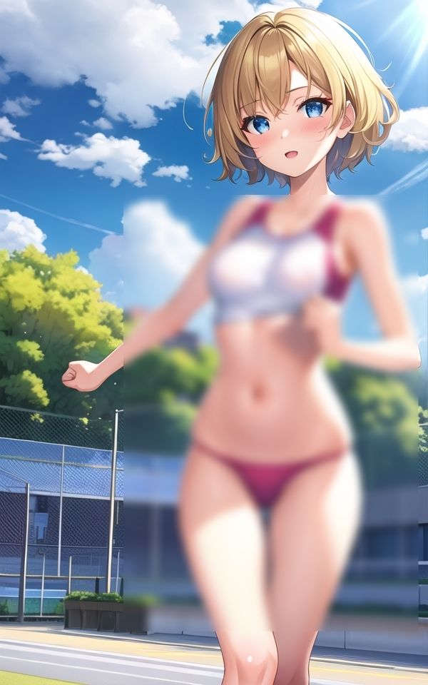 サンプル画像3:このユニフォーム、なんだかエッチ過ぎませんか？(AIもてなす工房) [d_415029]