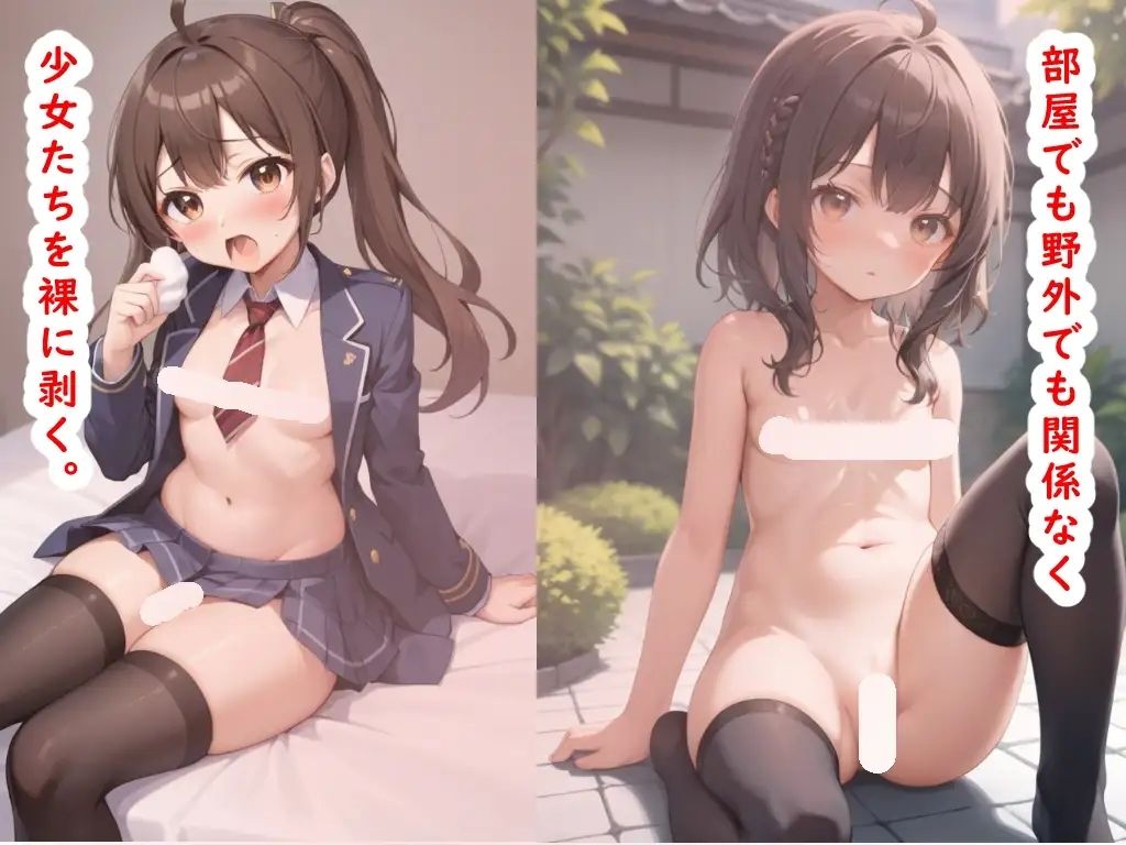 サンプル画像1:貧乳少女は股を開く〜ぶっかけ祭りの始まり〜（CG500枚収録）(猫の家) [d_415041]