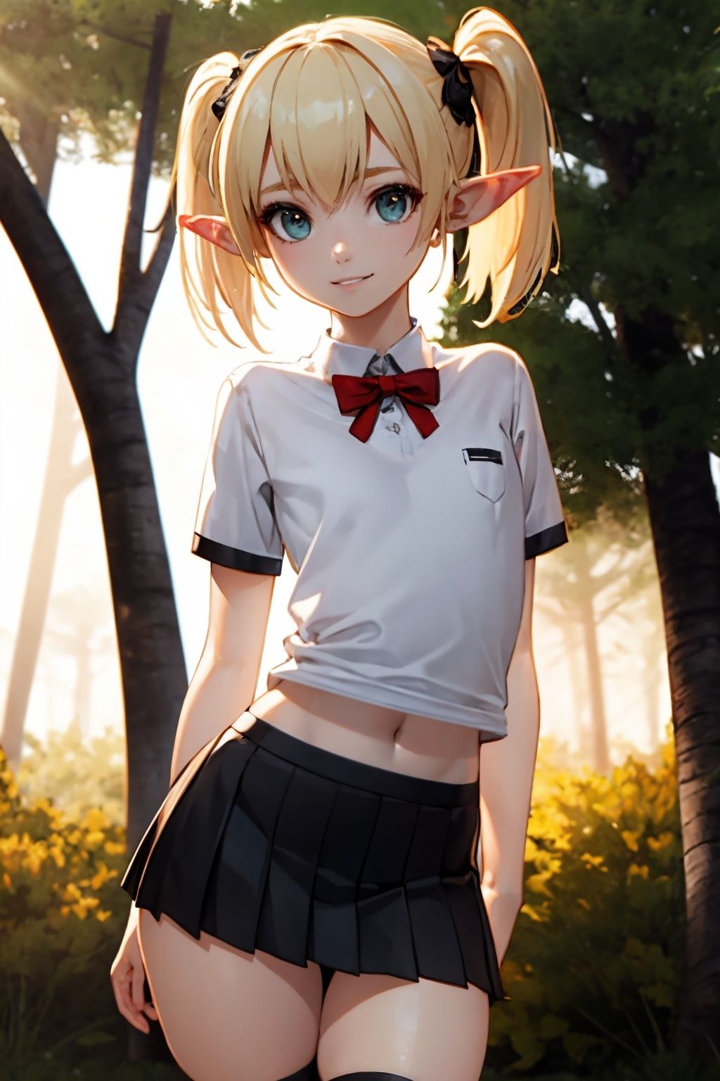 サンプル画像1:エルフの男の娘ミニCG集 Vol.1(Bokkemon) [d_415074]