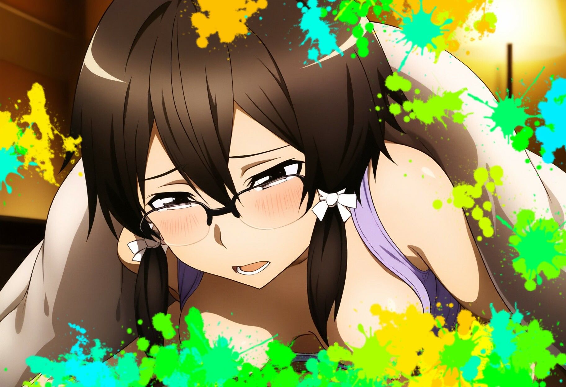 サンプル画像3:伊達メガネヒロインの性事情(ある) [d_415083]