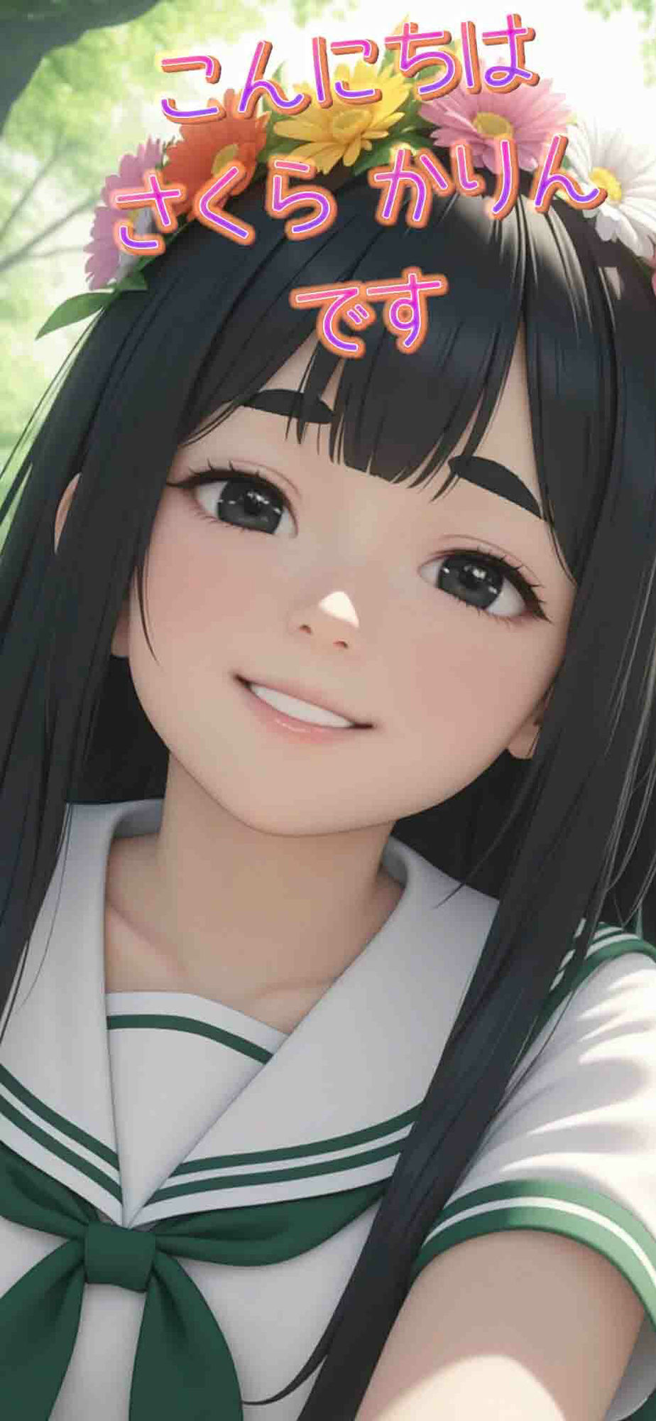 サンプル画像1:放尿記 水辺のセーラー 咲良花梨(WHITE STUDIO) [d_415198]