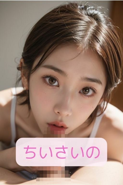 サンプル画像4:おち〇ちんとわたし(美女AI) [d_415228]