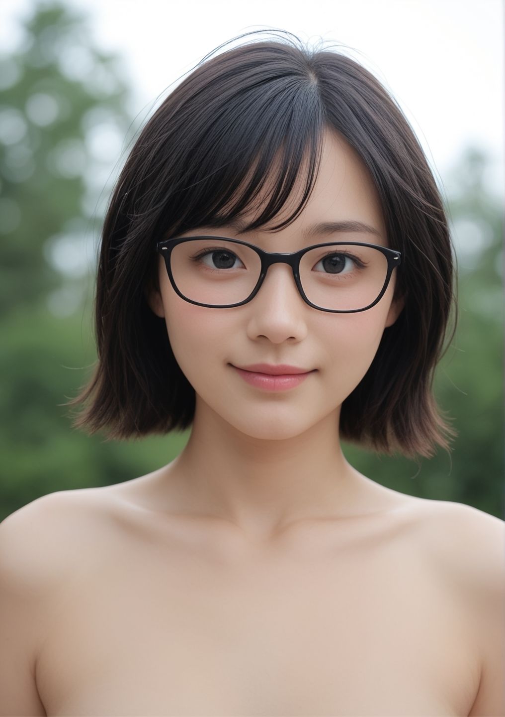 サンプル画像1:陰キャ眼鏡無表情でち〇ぽ舐め(100円フェチズム) [d_415241]