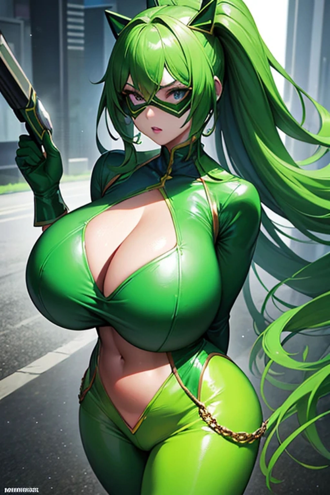 サンプル画像6:グリーンヒロインのアレやコレ(rweb324) [d_415250]