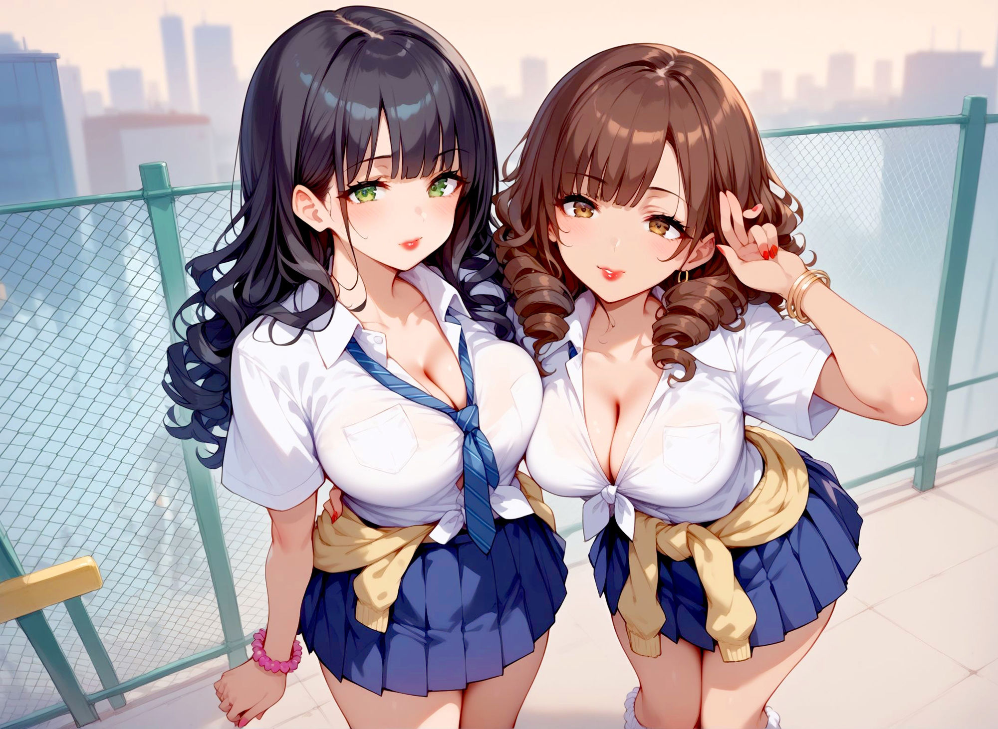 サンプル画像1:うちらだけの秘密の性事情(けつもとちゃん) [d_415280]