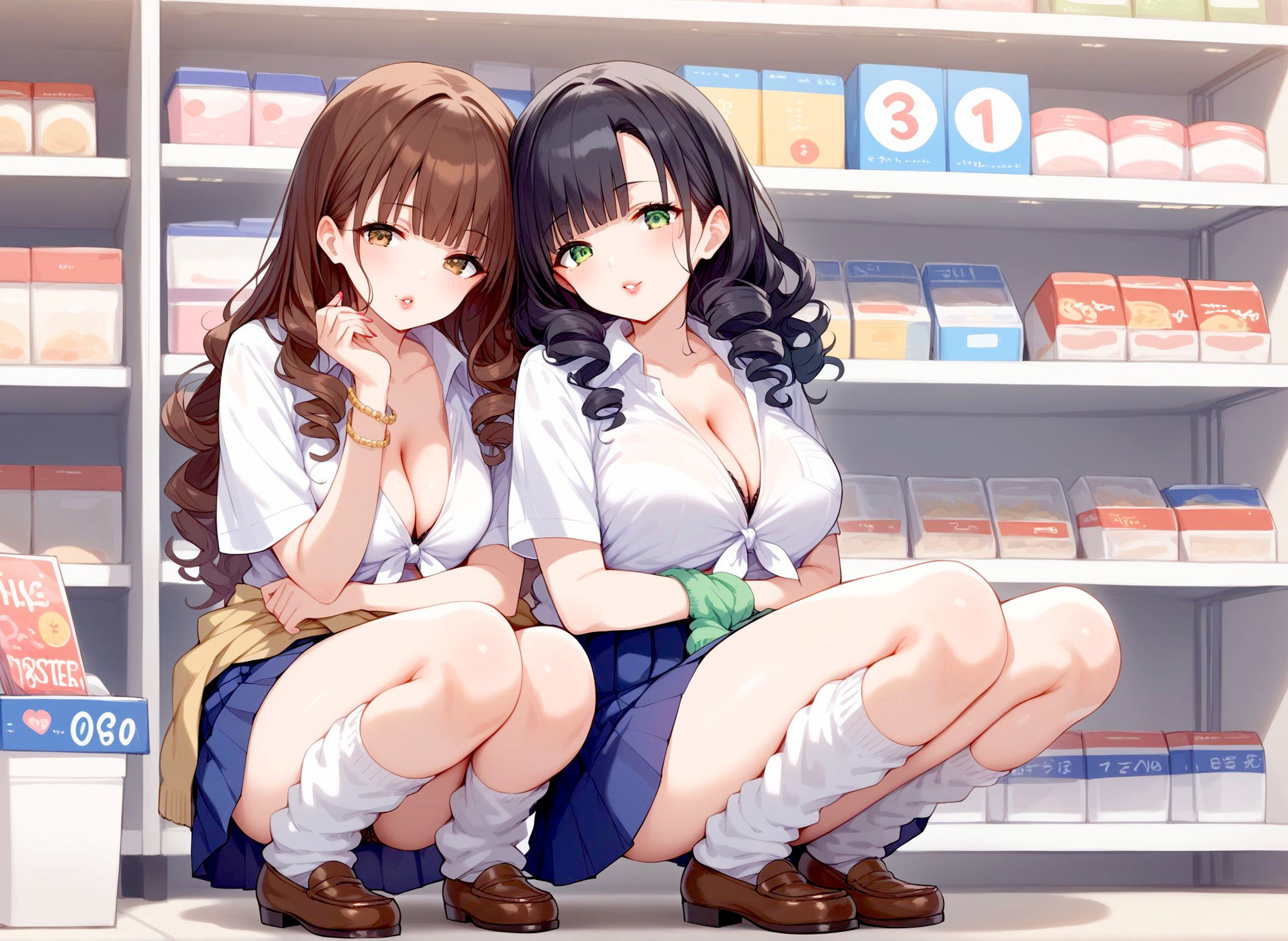 サンプル画像3:うちらだけの秘密の性事情(けつもとちゃん) [d_415280]