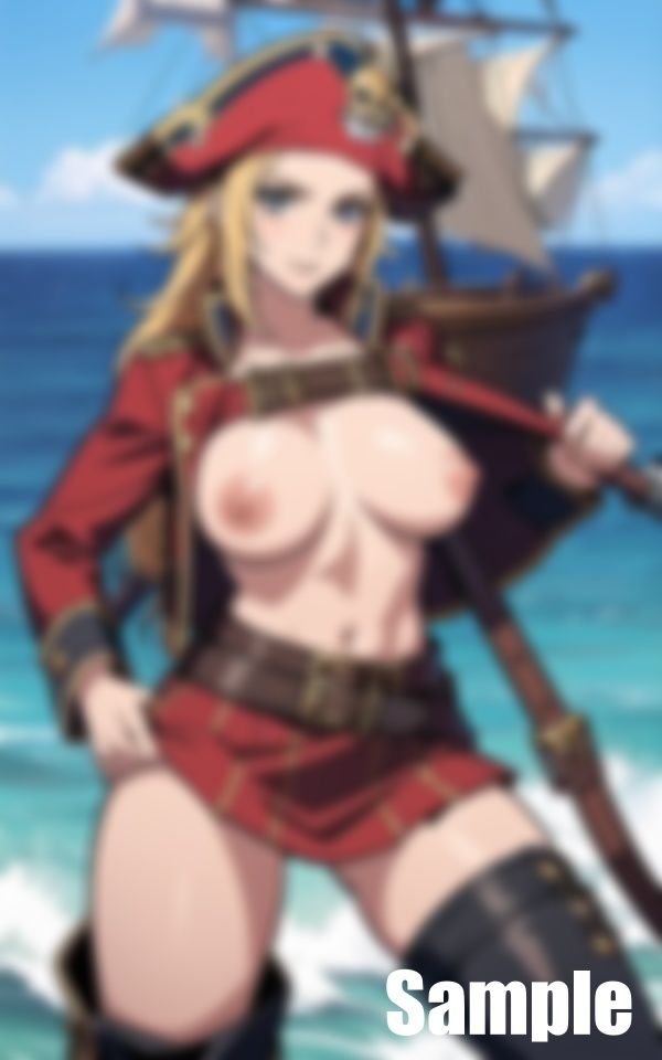 サンプル画像1:パイレーツ 女海賊(にゅるばーな) [d_415336]