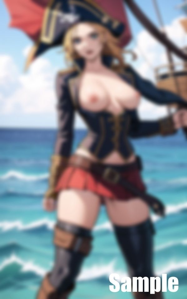 サンプル画像5:パイレーツ 女海賊(にゅるばーな) [d_415336]