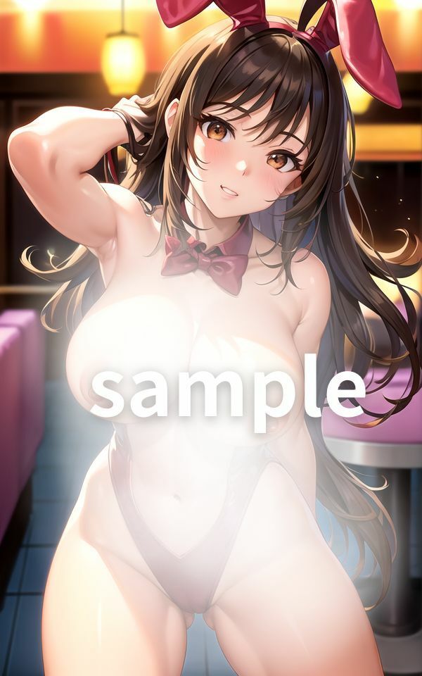 サンプル画像1:えっちなバニーガール達(AI制作) [d_415371]