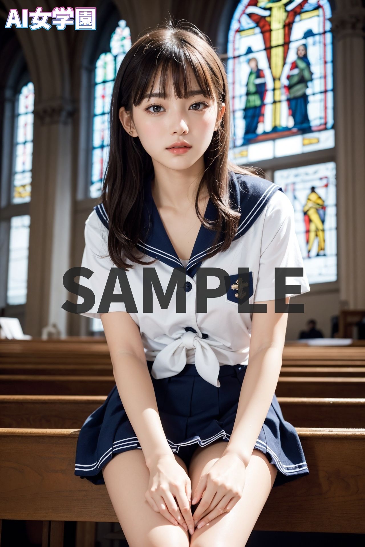 サンプル画像1:【超名門お嬢様学校】赴任した女子校が天国だった〜日替わりセックス〜(AI女学園) [d_415422]