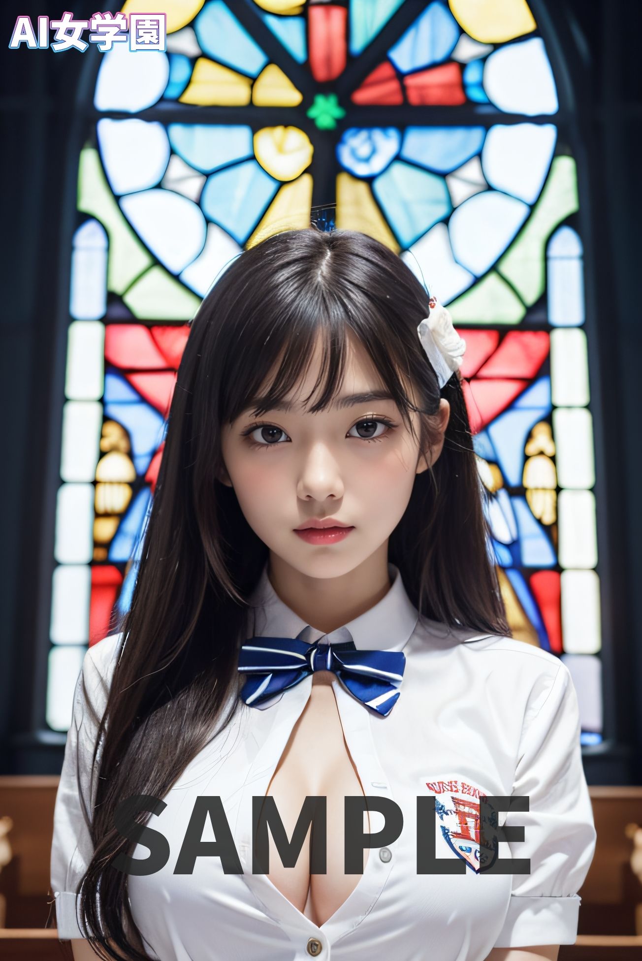 サンプル画像3:【超名門お嬢様学校】赴任した女子校が天国だった〜日替わりセックス〜(AI女学園) [d_415422]