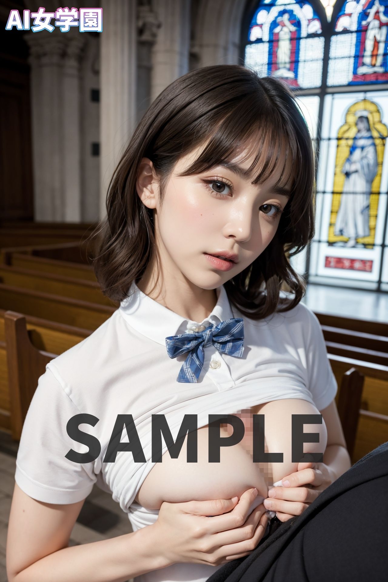 サンプル画像5:【超名門お嬢様学校】赴任した女子校が天国だった〜日替わりセックス〜(AI女学園) [d_415422]