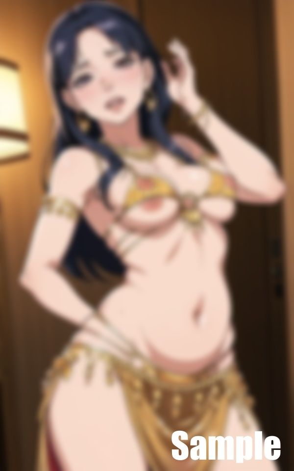 サンプル画像1:40歳からの半裸ベリーダンス(にょわんぴ) [d_415490]