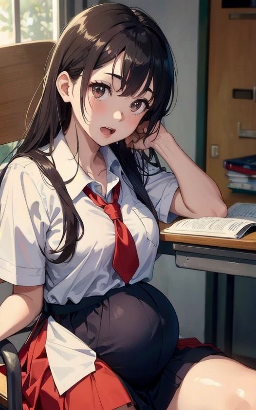 サンプル画像5:まなざしの重み – 母となる覚悟 FANZA限定版 Vol.2【妊婦AIイラスト集】(VerseAI詩絵) [d_415501]