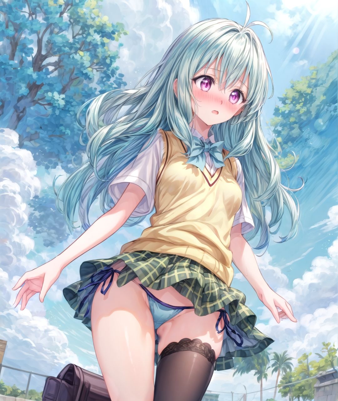 サンプル画像1:美少女たちのひととき・ルン・エ〇シ・ジュエリア（ToLOVEる）(Aark) [d_415508]