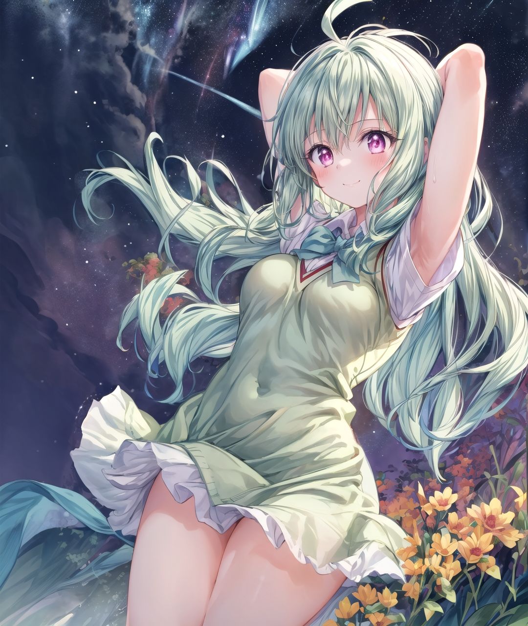 サンプル画像4:美少女たちのひととき・ルン・エ〇シ・ジュエリア（ToLOVEる）(Aark) [d_415508]