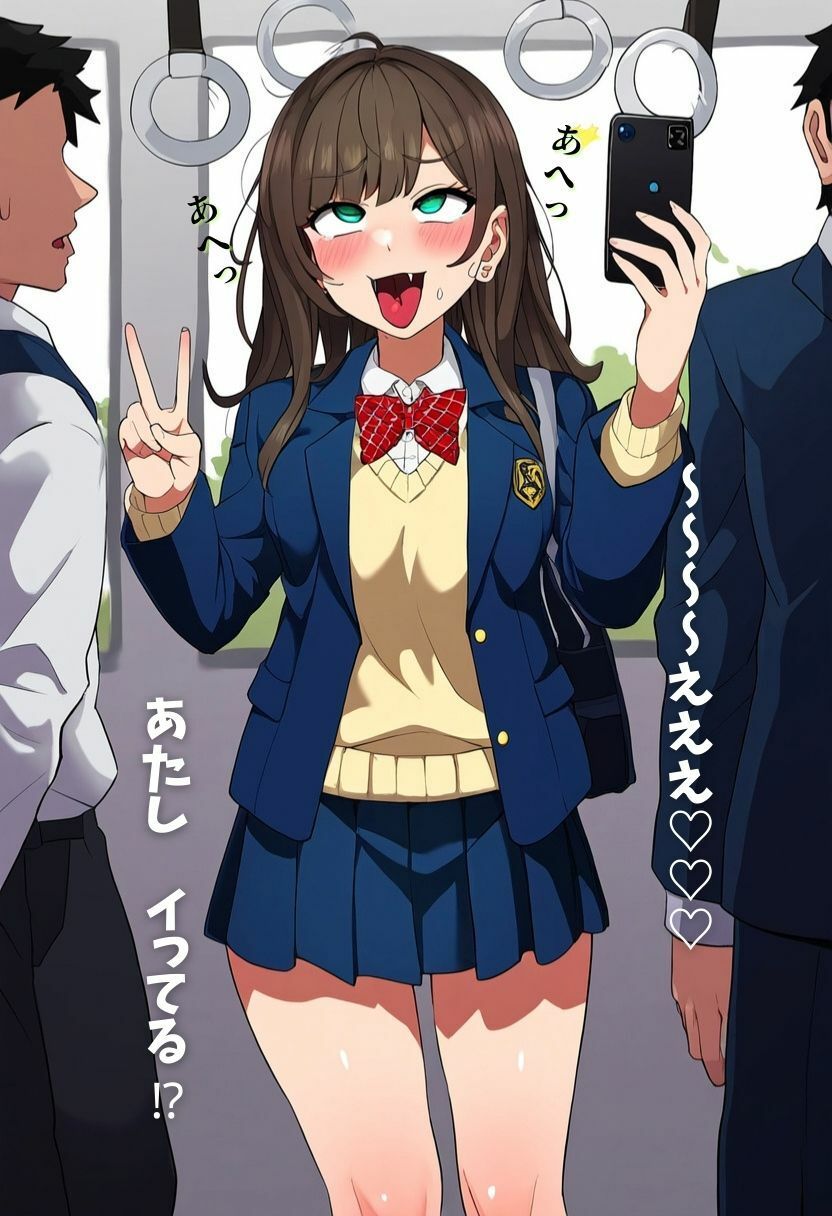 サンプル画像6:催●アプリで女子学生を強●ハメ撮り｜中出しセックス、フェラ、まんぐり返しのイラスト300枚（制服・スマホ・アヘ顔）(絵師たか) [d_415514]