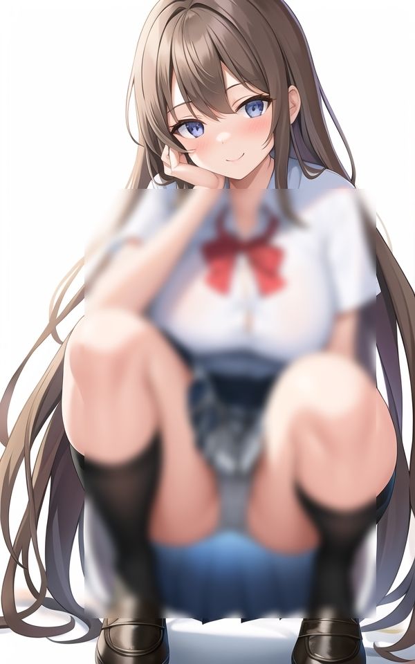 サンプル画像3:巨乳美女とM字パンチラ 〜丸見えだね〜(Chu-Cream) [d_415527]