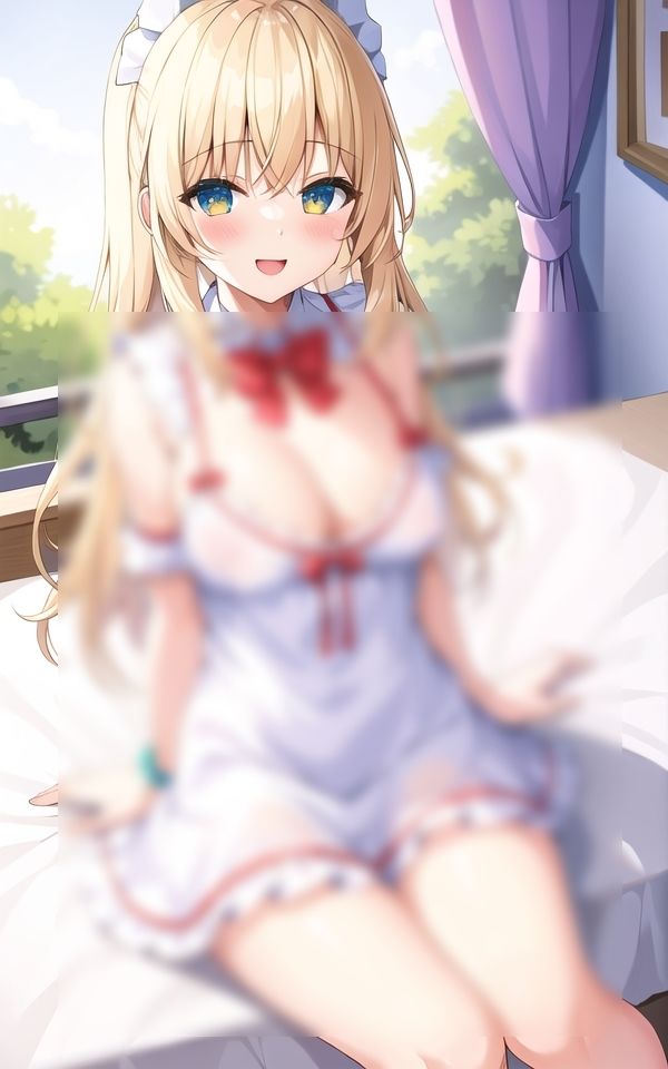 サンプル画像3:今日はこんな下着、見てもいいよ(淫乱騎士) [d_415532]