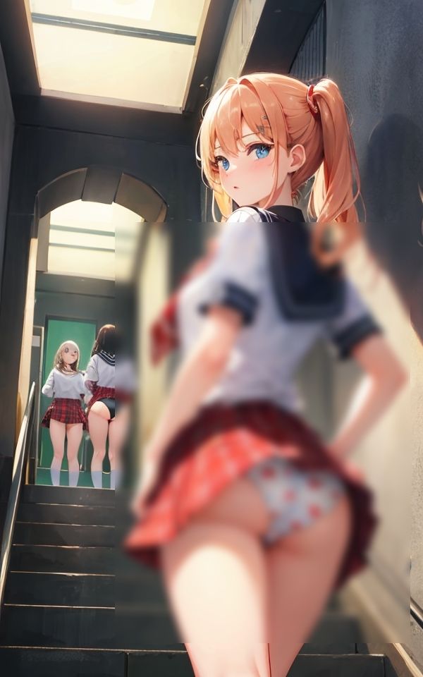 サンプル画像1:花柄でも良いじゃん 〜そんなに見ないで〜(AIハピネス工房) [d_415534]