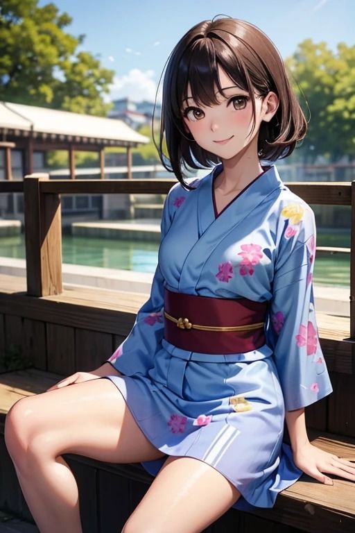 サンプル画像1:和の詩情:美しき和服女性のイラスト集(夢幻出版) [d_415536]