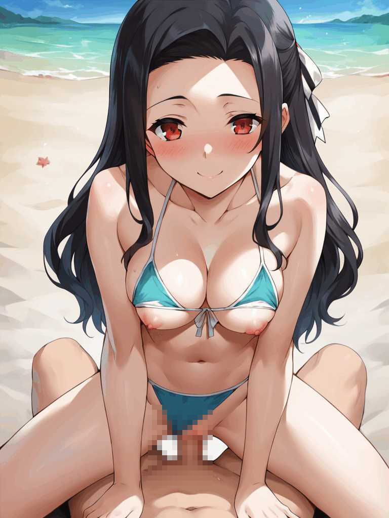 サンプル画像6:まゆみの夏休み(Youto-AI) [d_415600]