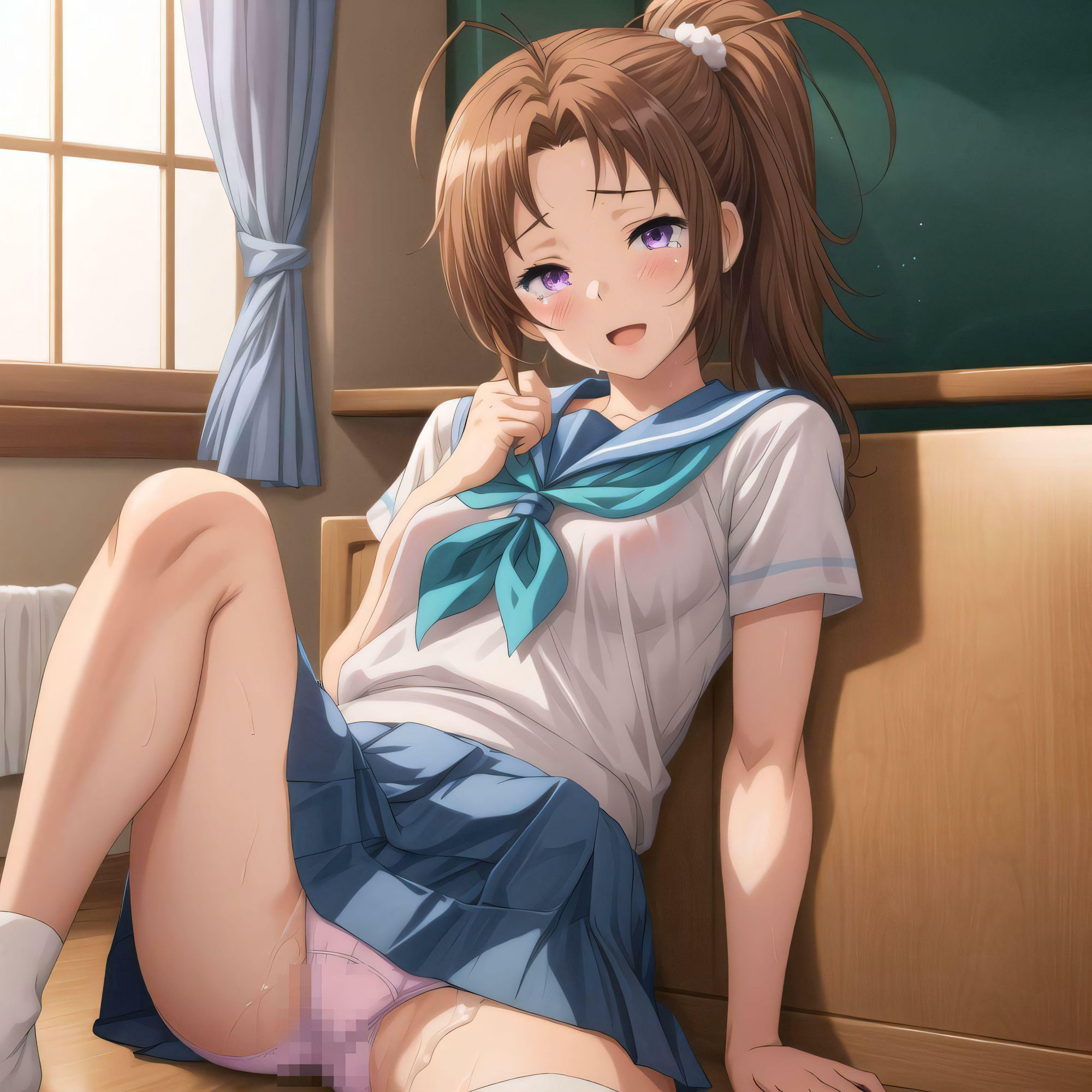 サンプル画像4:ちょっと休憩しよ(とろけるおもい) [d_415637]