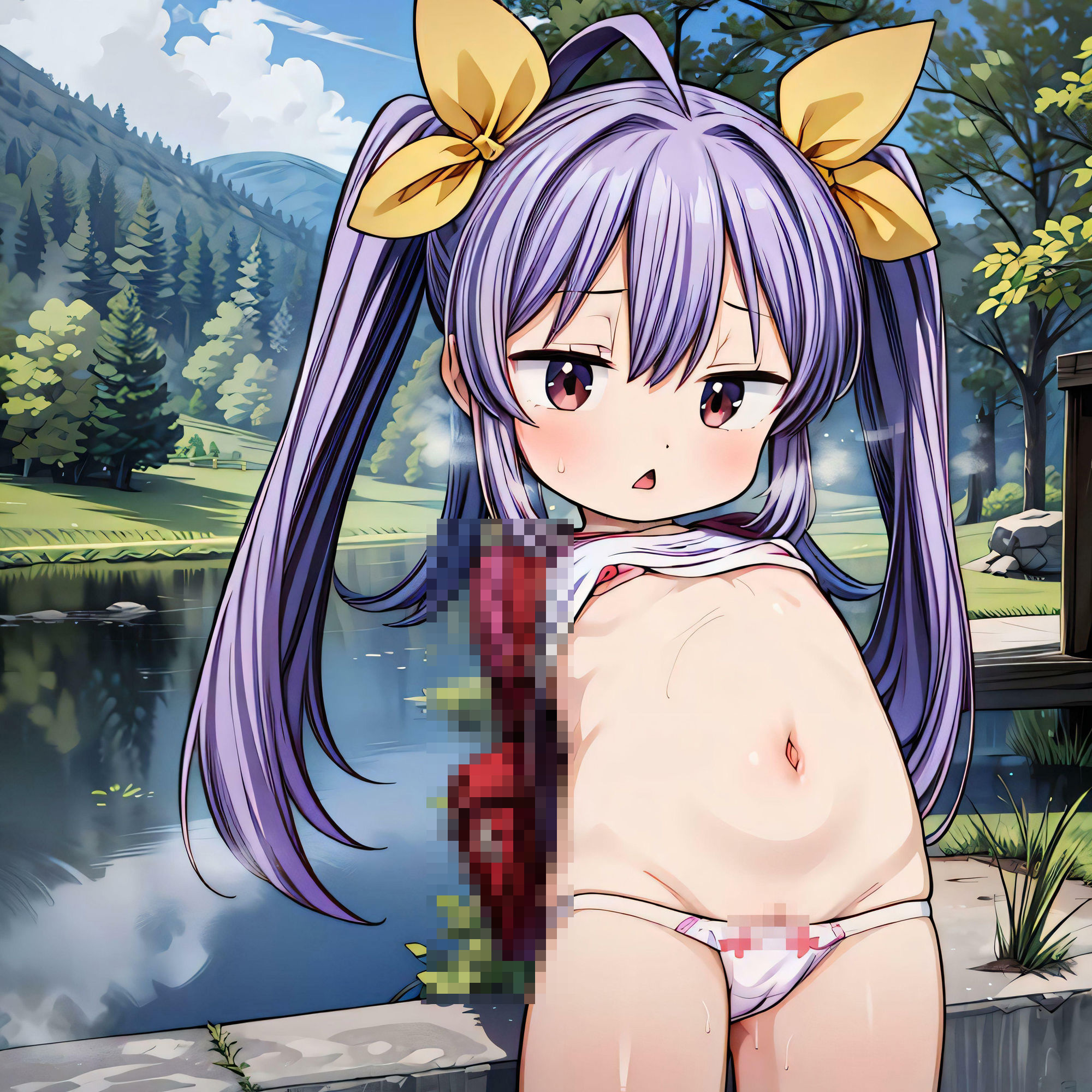 サンプル画像3:こんな気持ち初めてなのん(光の庭) [d_415650]