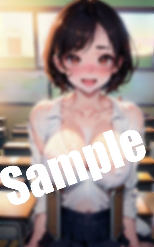 サンプル画像1:教室で乳首攻め〜放課後の教室でGカップ美女とやりたい放題〜「エッチな気分になっちゃった・・・」(美女ワンダーランド) [d_415658]