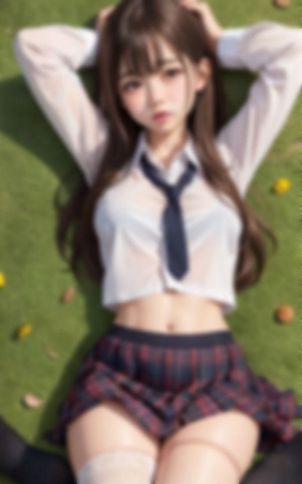 サンプル画像3:真面目そうな見た目で援交大好きなビッチ女学生秘蔵写真集(AIゆずは) [d_415694]