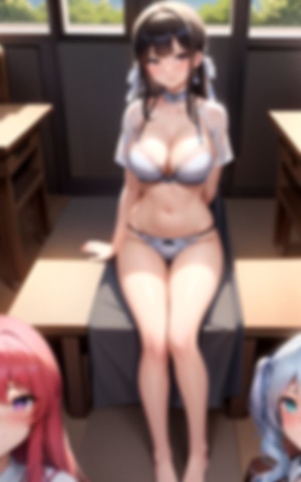 サンプル画像4:赴任先が女子大学〜生徒に誘惑される〜(妄想促進委員会) [d_415710]