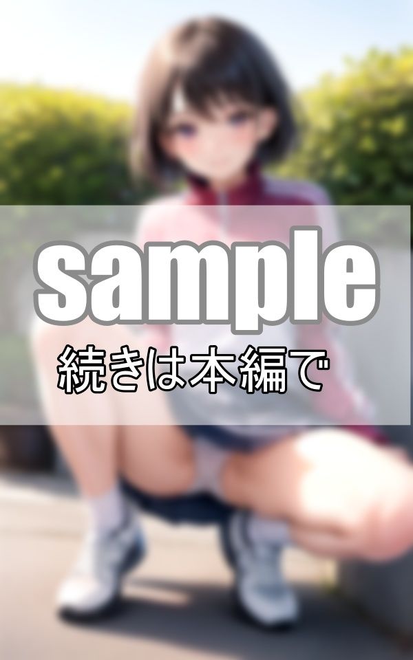 サンプル画像2:ジャージ女子のチラ見せぱんちら(ぽんぽんエロス) [d_415736]