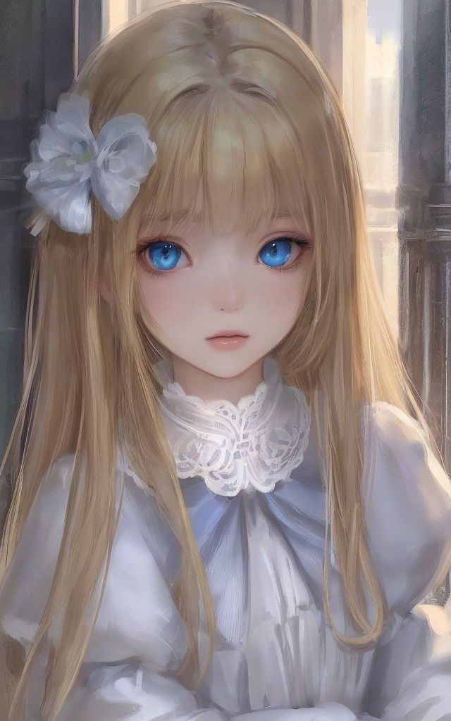 サンプル画像4:Transparent flower ＆ dress(AI ARTS UK) [d_415825]