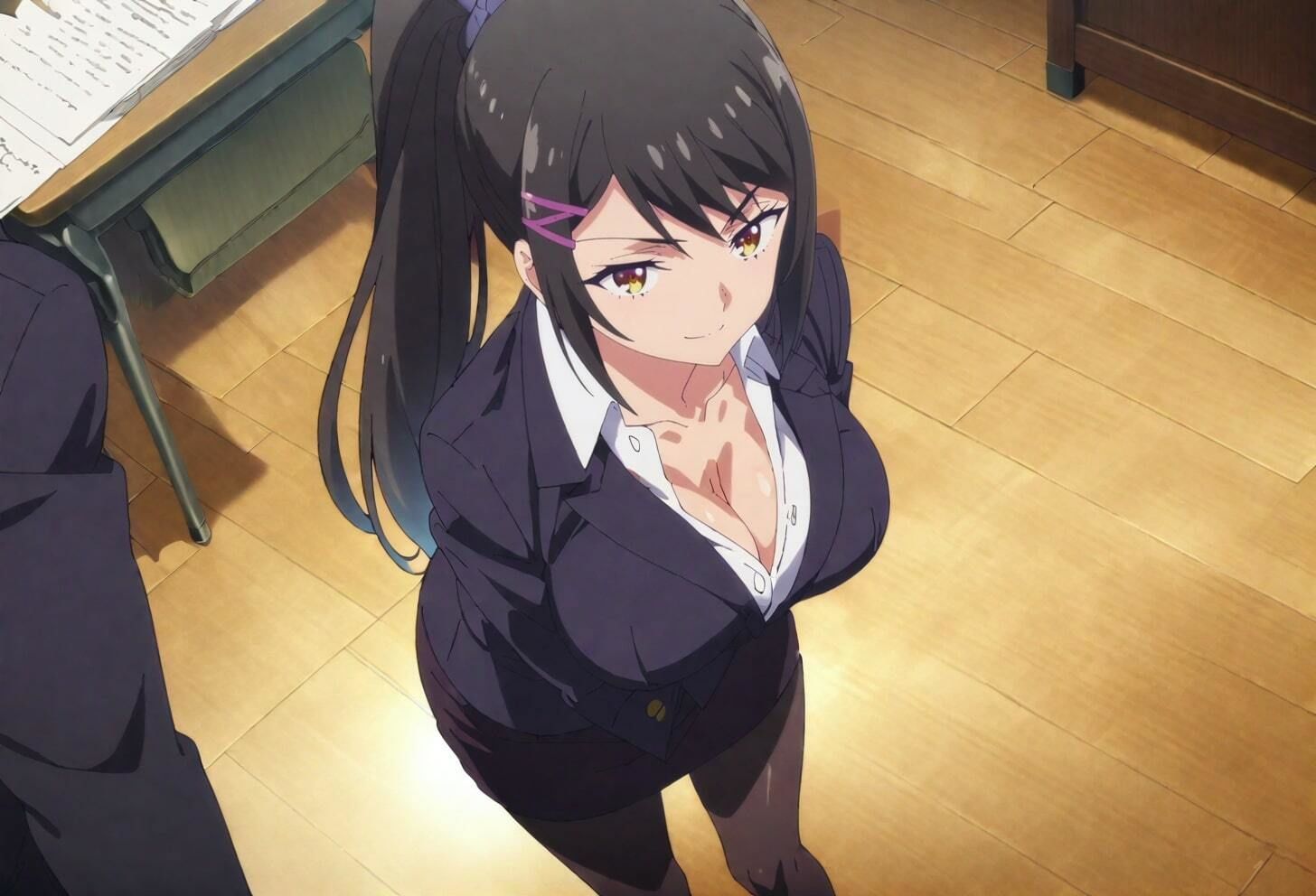 サンプル画像1:俺の佐〇 〜肉便器NO.1 茶柱佐〇 いつも強気ですまし顔の女教師〜(俺のAIする肉便器) [d_415872]