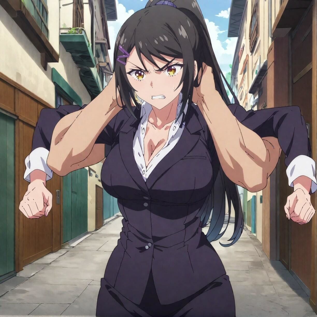 サンプル画像4:俺の佐〇 〜肉便器NO.1 茶柱佐〇 いつも強気ですまし顔の女教師〜(俺のAIする肉便器) [d_415872]