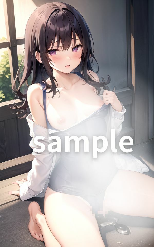 サンプル画像1:スク水のままえっちなことしちゃお4(AIamerica) [d_415931]